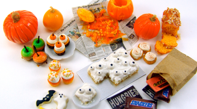 How to Make Polymer Clay Sweets for Halloween
