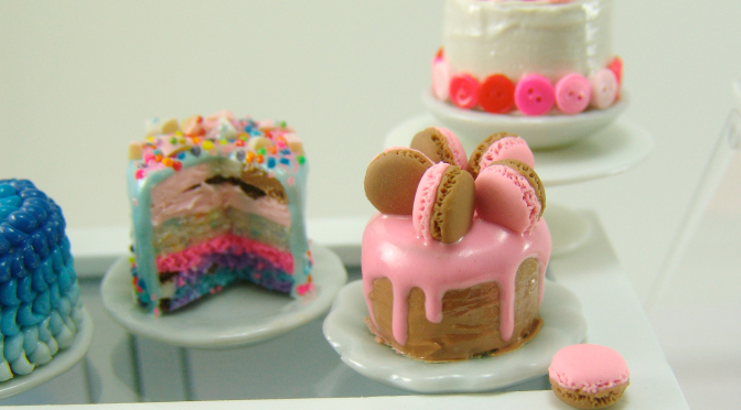 The Bakery Room Box: A Parade of Cakes