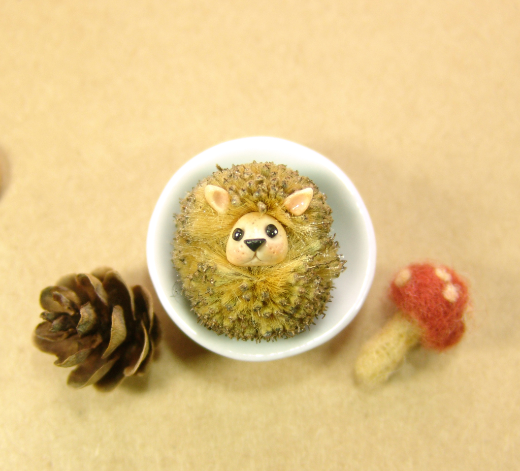 Making a seed ball hedgehog with The Mouse Market