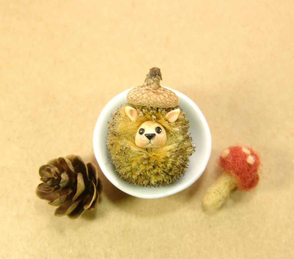 Making a seed ball hedgehog with The Mouse Market