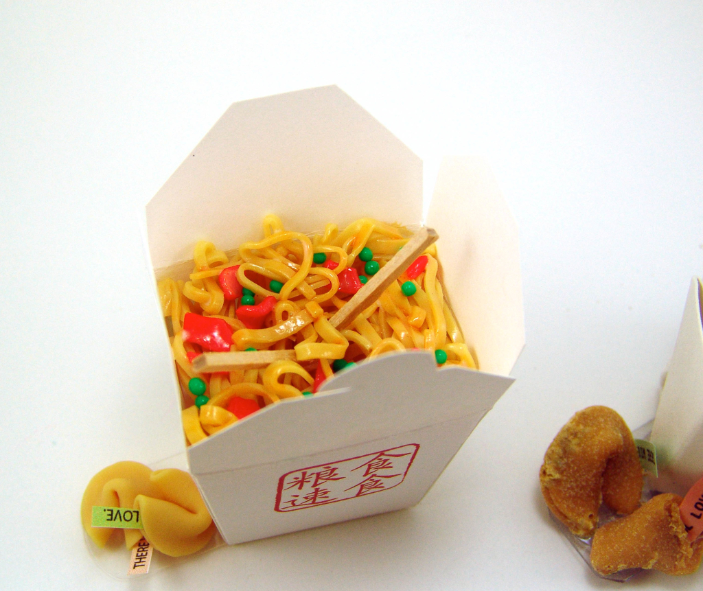 polymer clay noodles