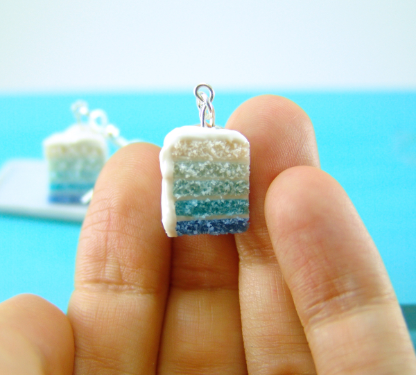 Polymer Clay Cakes for Dollhouses (and Ears)