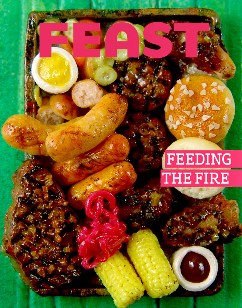 miniature feast magazine cover by the mouse market