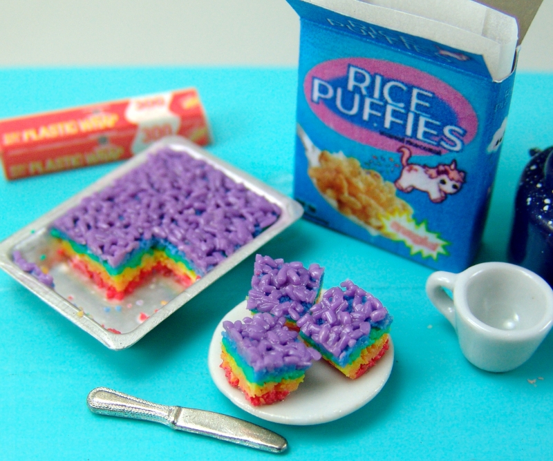 Free Tutorial: Miniature Rice Krispy Treats