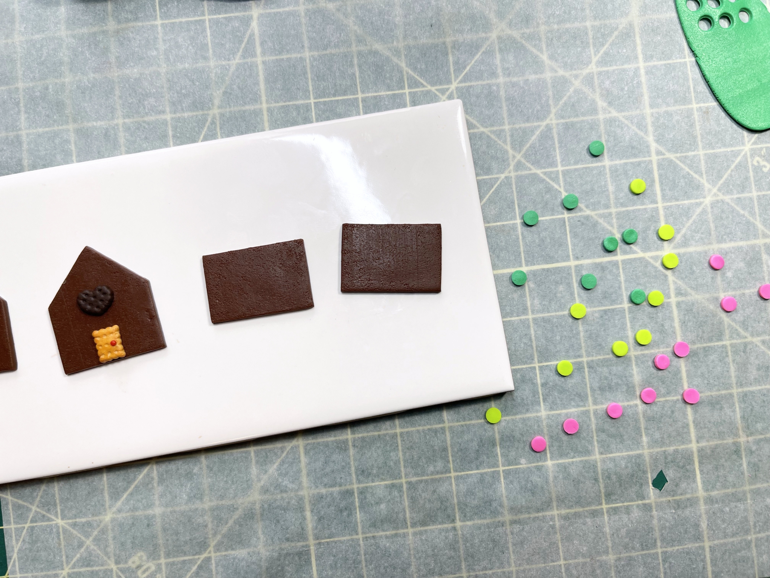 Making a Candy Cottage