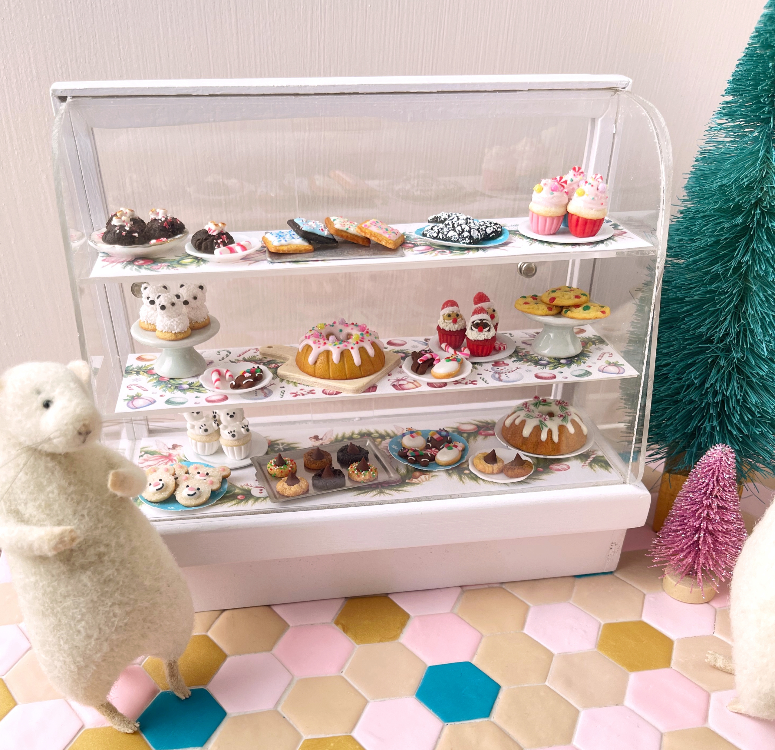 A Christmas Bakery Case