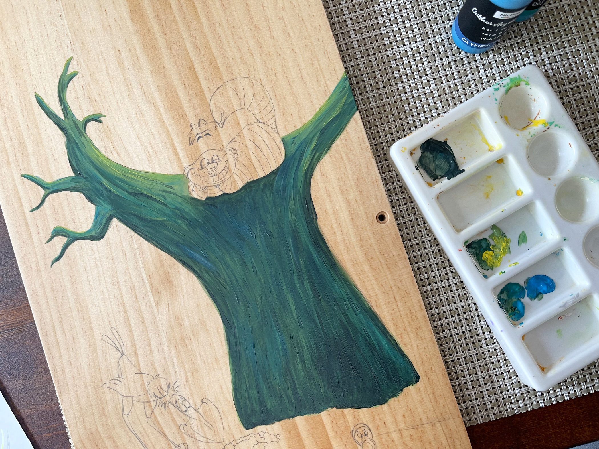 A Wonderland Painting Project